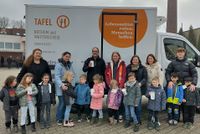Kinder zu Besuch zur Tafel Bochum & Wattenscheid e.V.